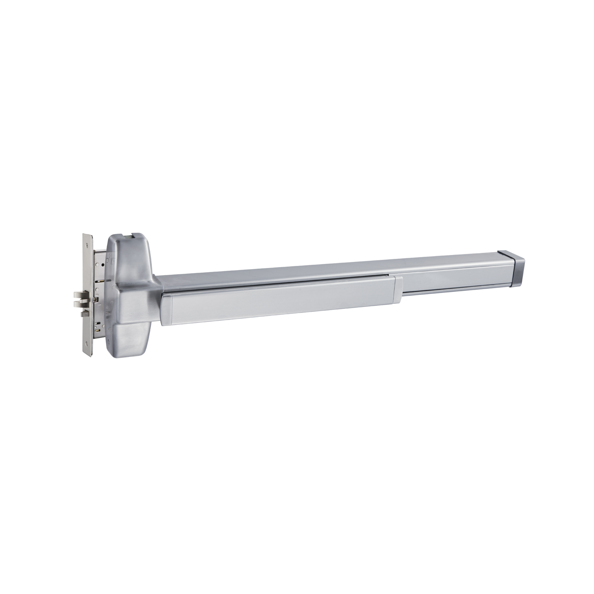 Trans Atlantic, 36in. Grade 1 Heavy Duty Mortise Panic Surface Exit Device, Max. Fits Door Width 36 in, Min. Fits Door Width 36 in, Model# ED-M901-AL